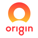 logo for origin. energy provider for electricity brokers